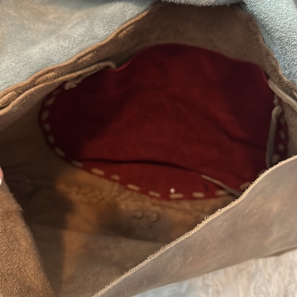 Leather Handmade Messenger bag - Picture 10 of 13